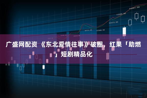 广盛网配资 《东北爱情往事》破圈，红果「助燃」短剧精品化